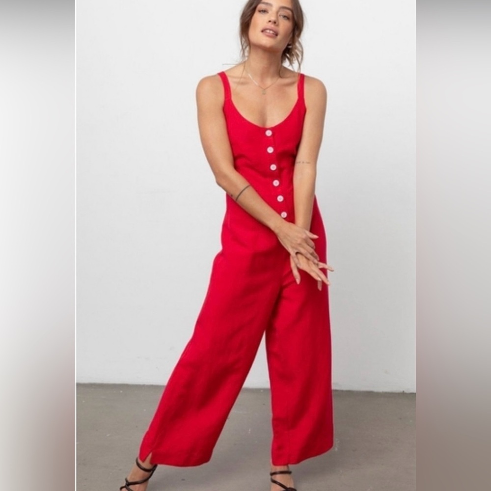 Rails Teresa Jumpsuit - Cayenne Size Large